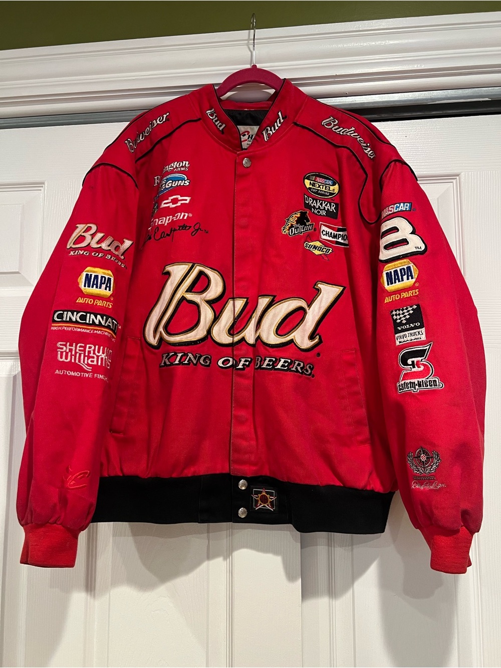 Vintage Budweiser Racing Jacket
